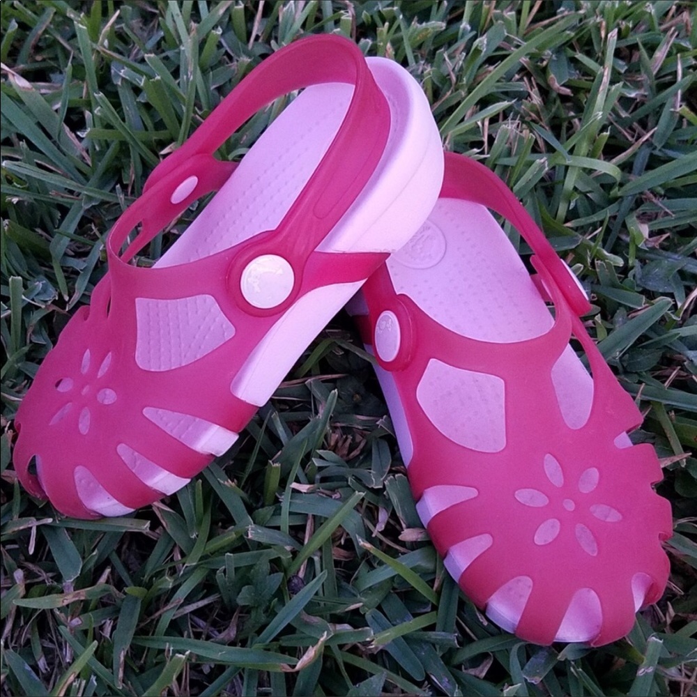 Crocs sandals toddler size 9